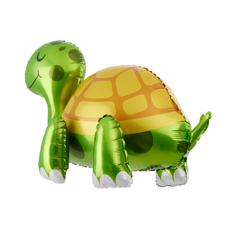 Foil balloon - Turtle 3D, 66 x 44 cm