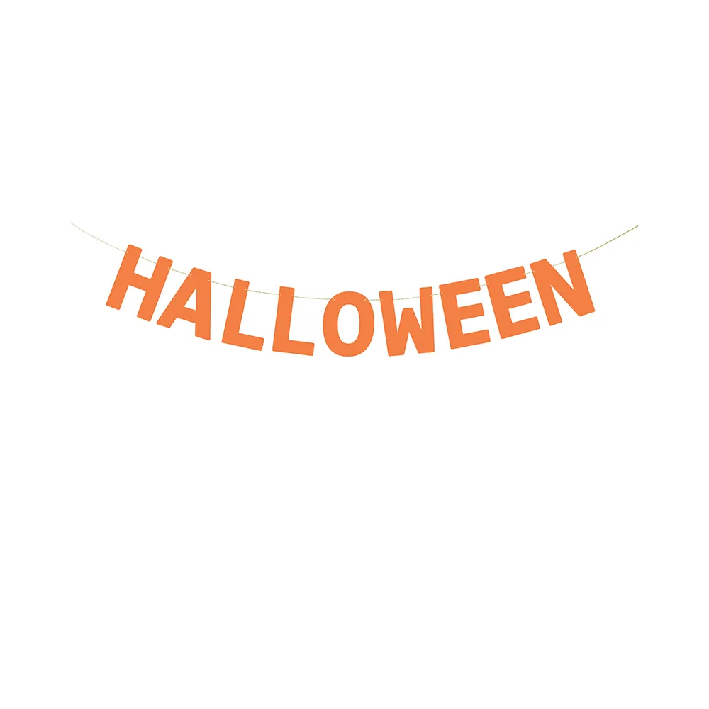 Halloween banner - PartyDeco - orange, 250 cm