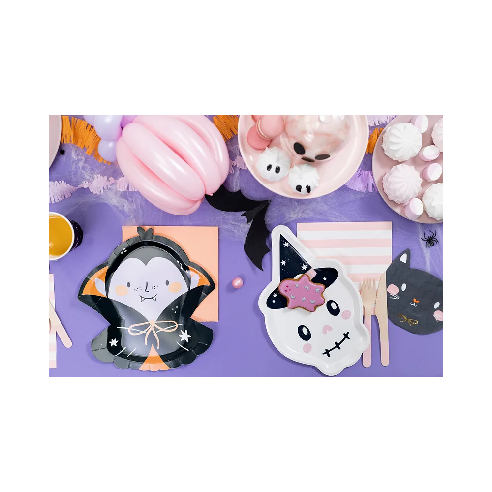 Decorative napkins for Halloween - PartyDeco - Cat, 20 pcs.