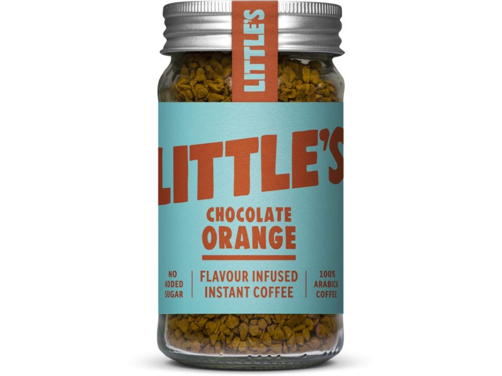 Kawa instant - Little's - Chocolate Orange, pomarańczowa czekolada, 50 g
