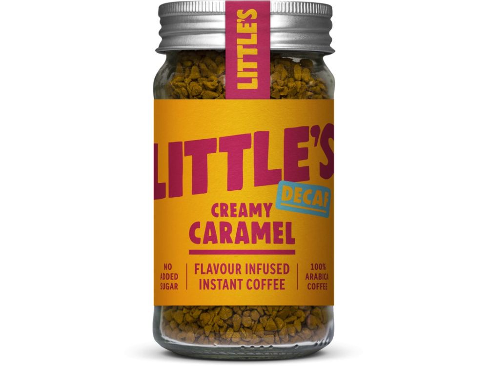 Kawa bezkofeinowa - Little's - Creamy Caramel, karmelowa, 50 g