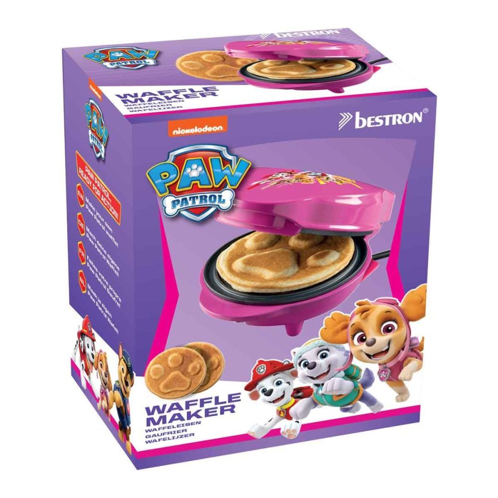 Paw Patrol waffle maker - Bestron - pink, 550 W
