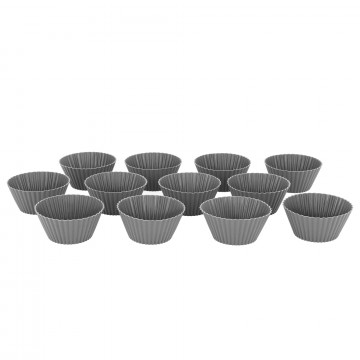 Muffin curlers - silicone, 12 pcs.