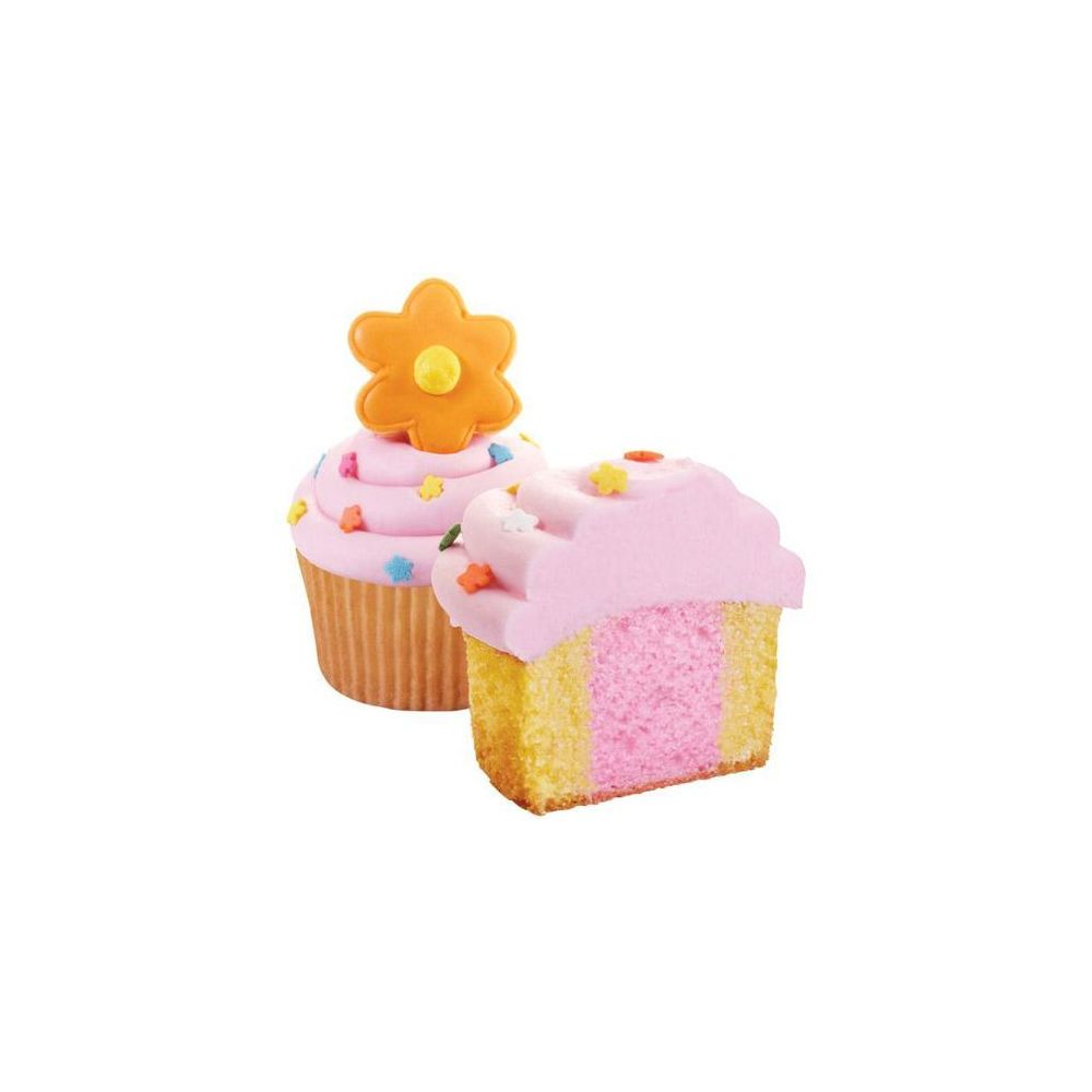 Two-color cupcake mold - Wilton