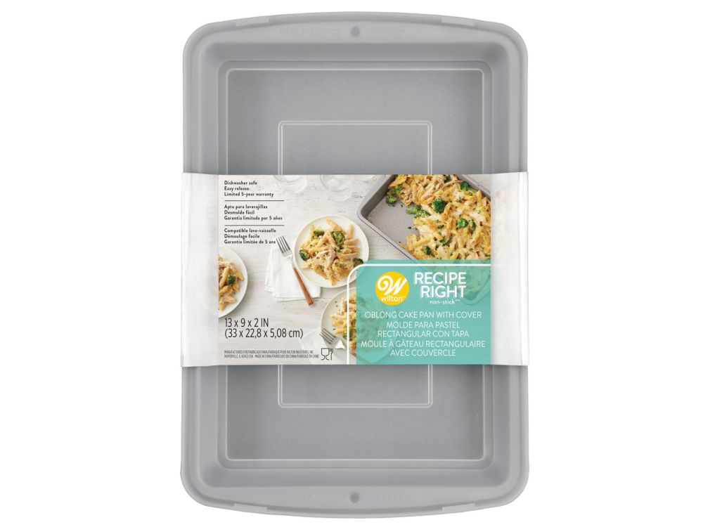 Recipe Right baking tray with lid - Wilton - 33 x 22,8 cm