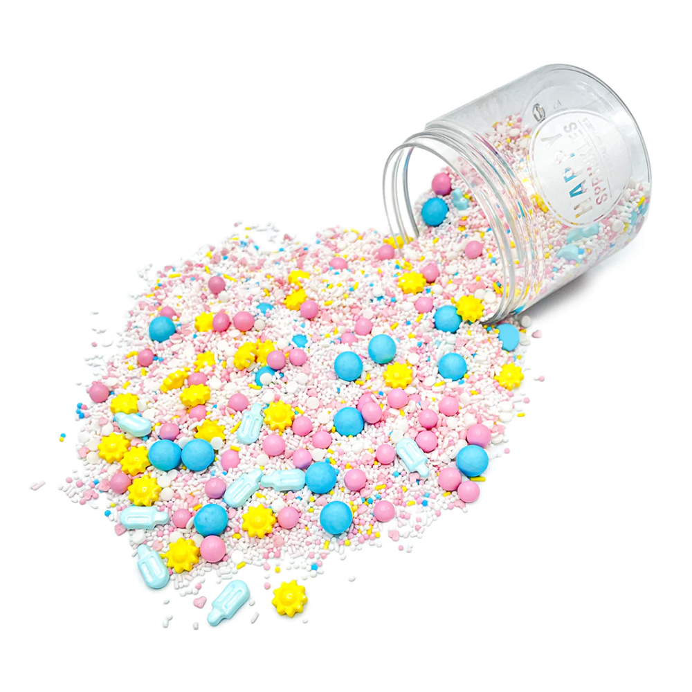 Sugar sprinkles - Happy Sprinkles - Popsicle Paradise, 90 g