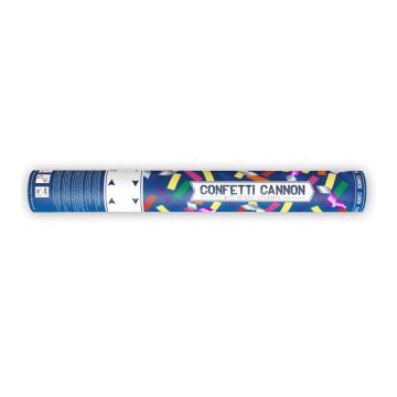 Confetti cannon  - PartyDeco - streamers, colorful, 40 cm