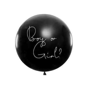 Balon lateksowy Boy or Girl? - PartyDeco - Dziewczynka