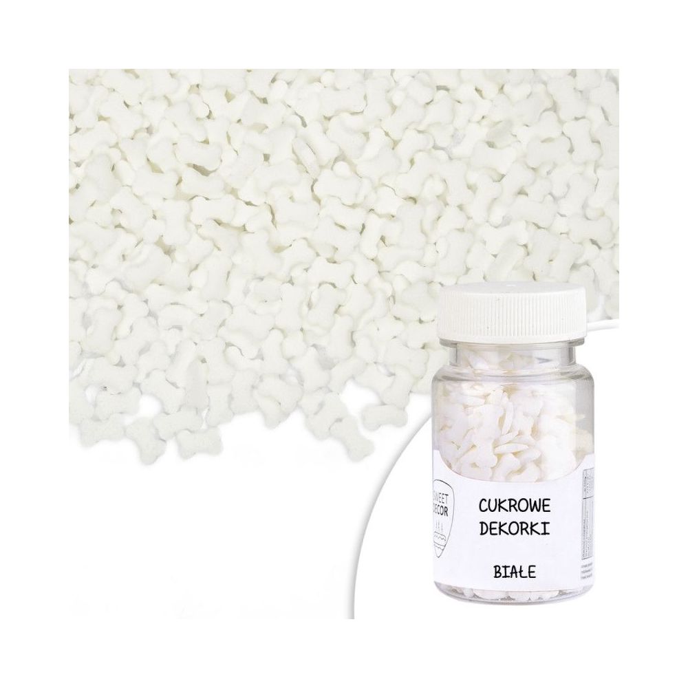 Posypka cukrowa na Halloween - Kość, 30 g