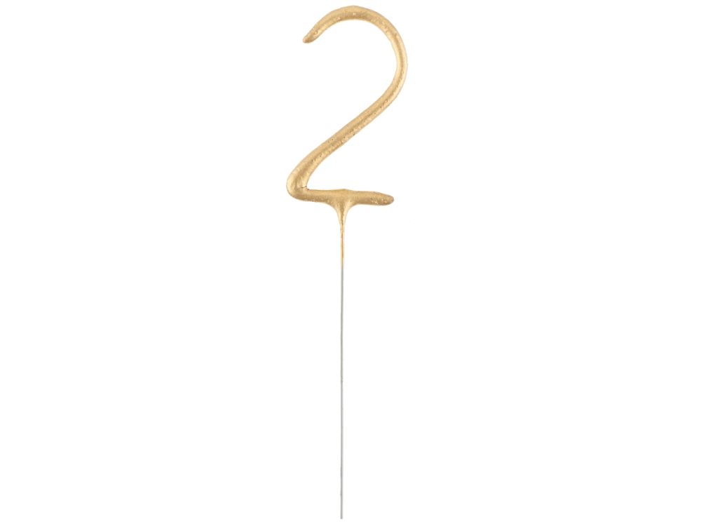 Sparklers - GoDan - number 2, gold