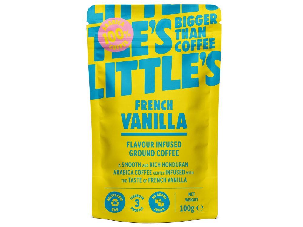 Kawa mielona - Little's - French Vanilla, 100 g