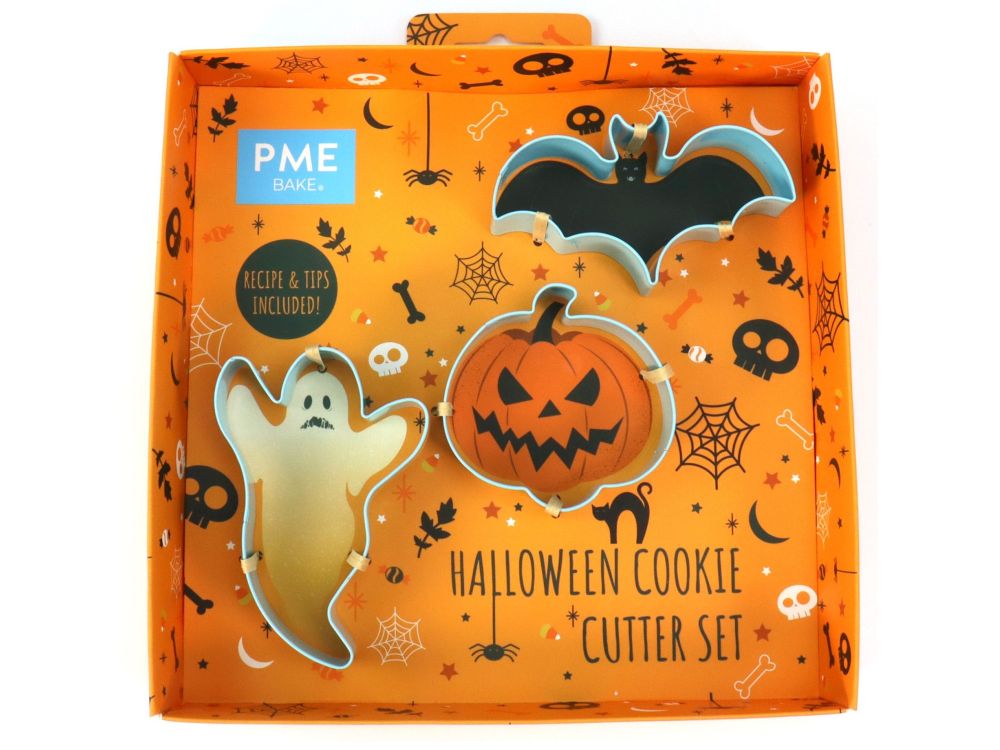 Cookie cutters - PME - Halloween, 3 pcs.