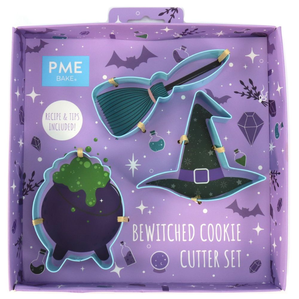 Halloween cookie cutters - PME - Bewitched, 3 pcs.
