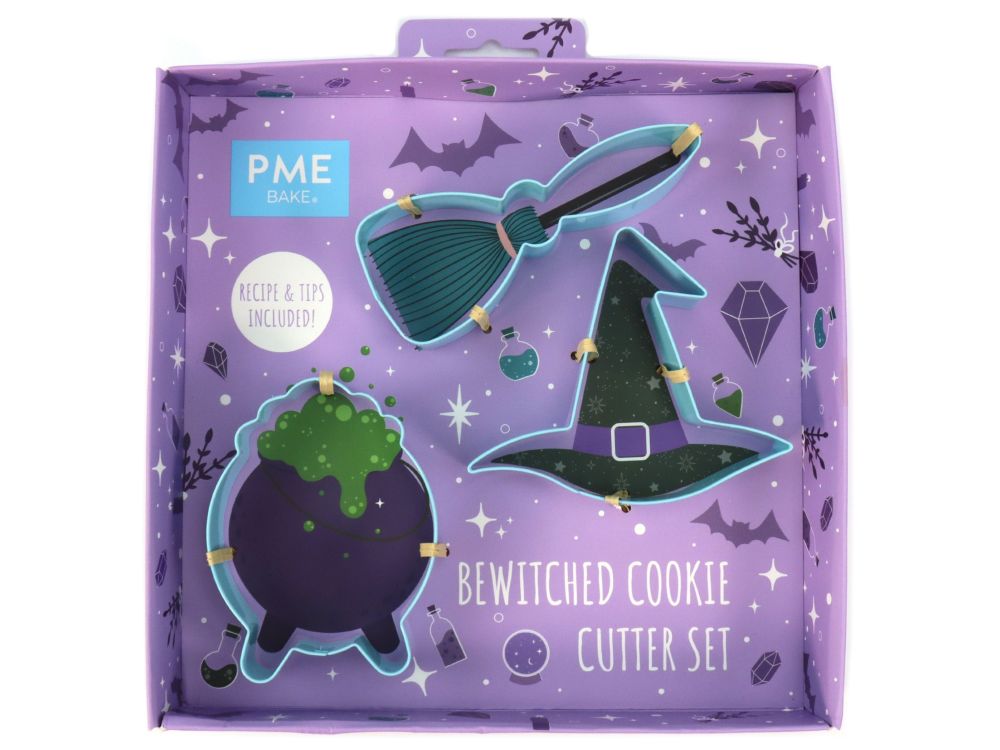 Halloween cookie cutters - PME - Bewitched, 3 pcs.