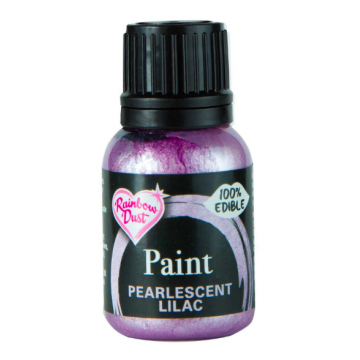 Farba spożywcza - Rainbow Dust - perłowy liliowy, 25 ml