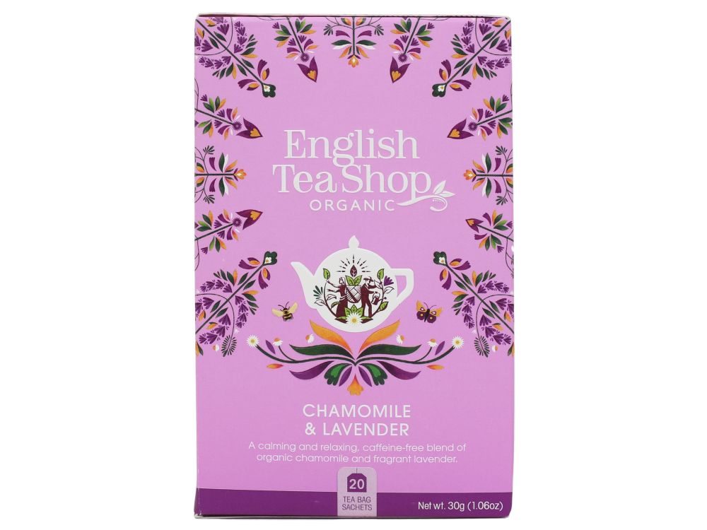Chamomile & Lavender tea - English Tea Shop - 20 pcs.