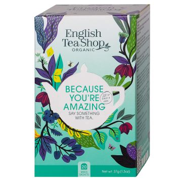 Zestaw herbat Because You're Amazing - English Tea Shop - 20 szt.