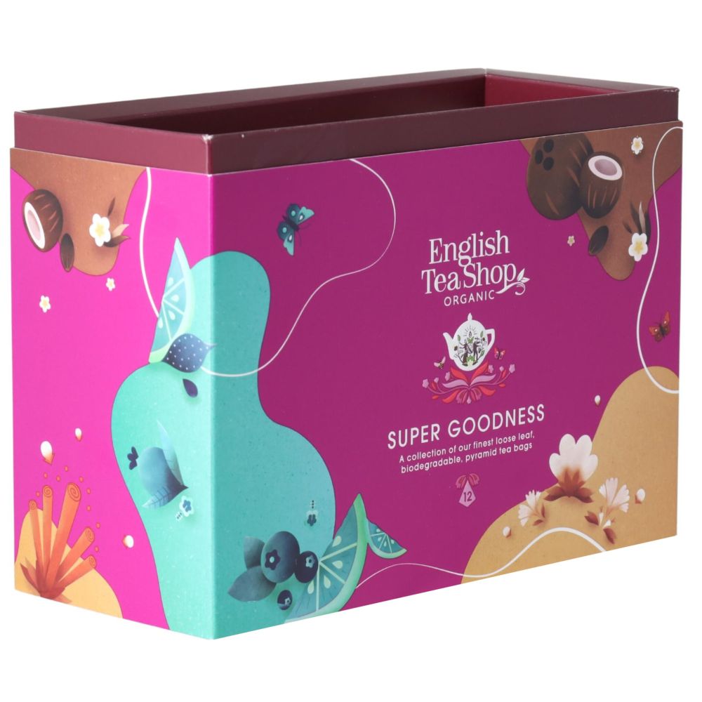 Zestaw herbat Super Goodness - English Tea Shop - 12 szt.