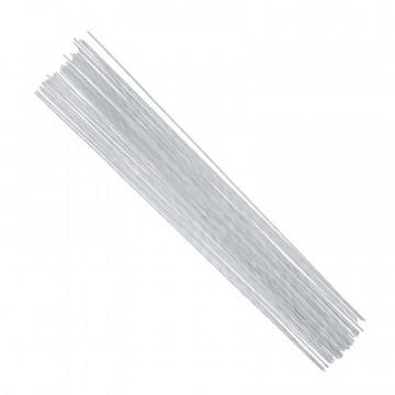 Floristic wires - Decora - white, no. 24, 50 pcs.
