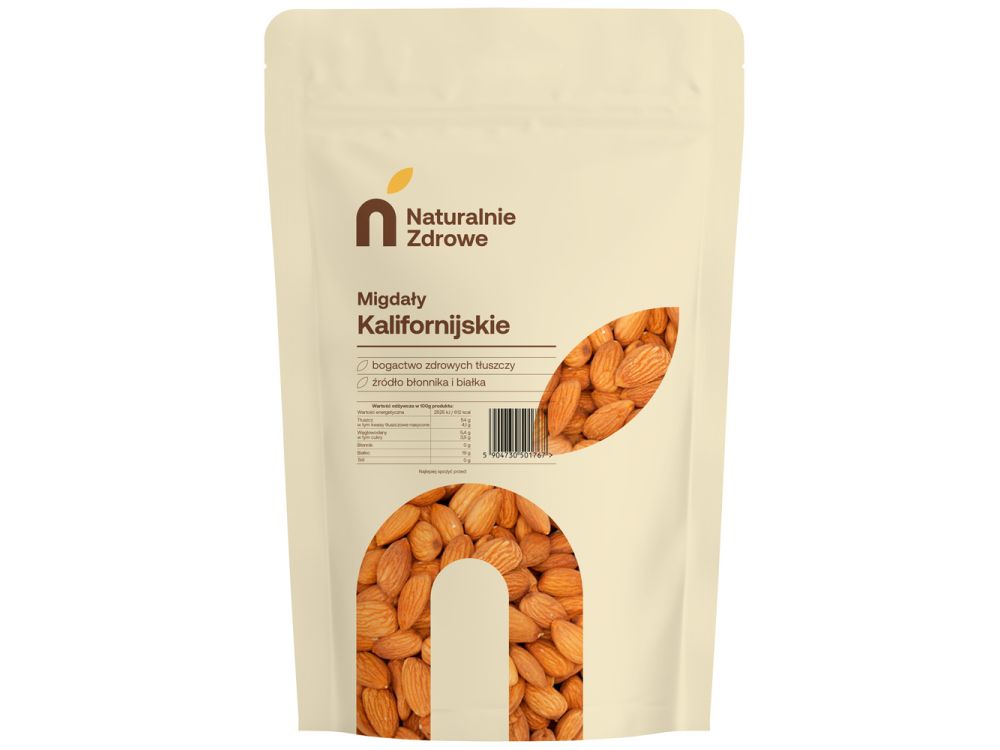 California almonds - Naturalnie Zdrowe - 1 kg