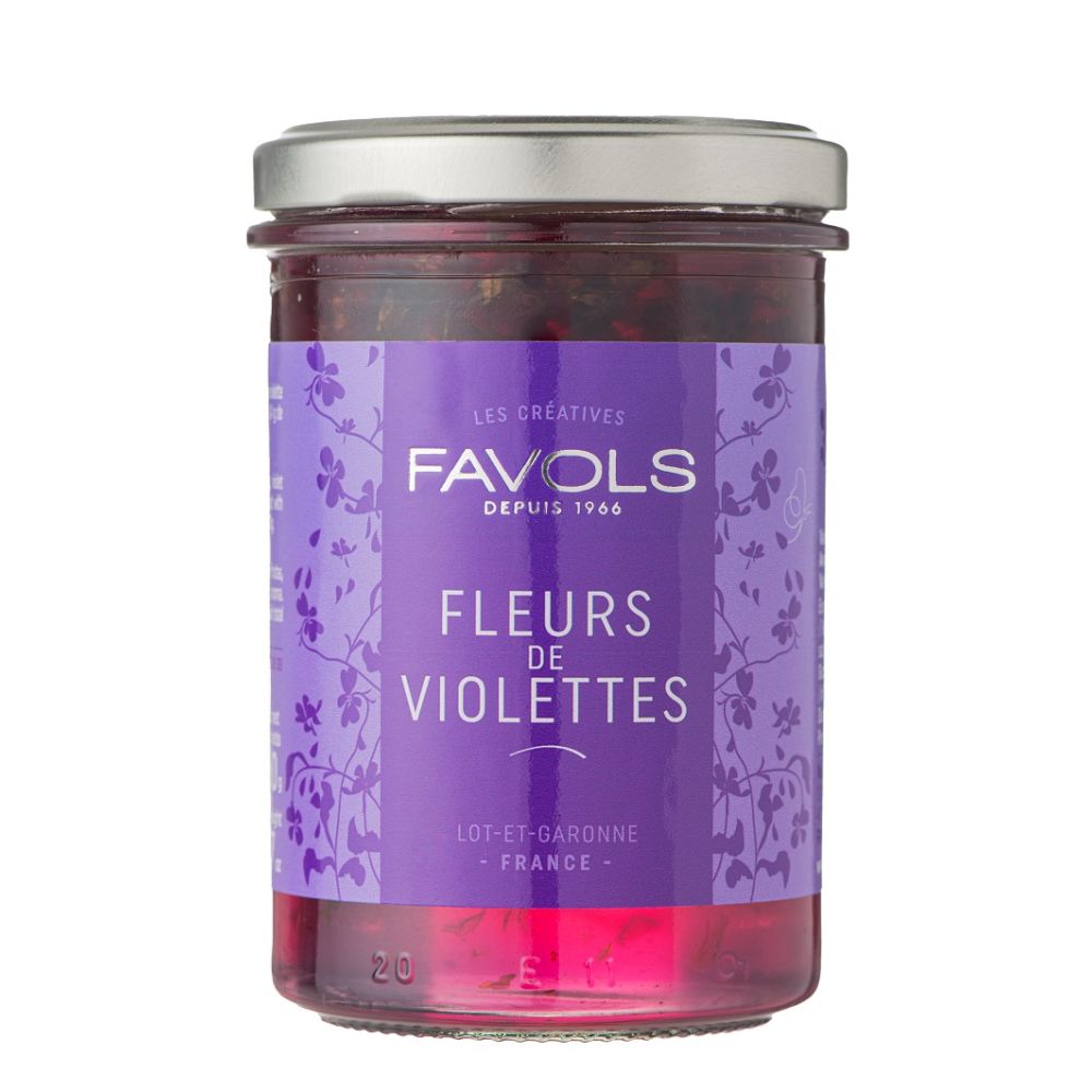 Violet petals jam - Favols - 260 g