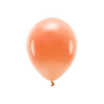 Eco latex balloons pastel - PartyDeco - orange, 30 cm, 10 pcs.