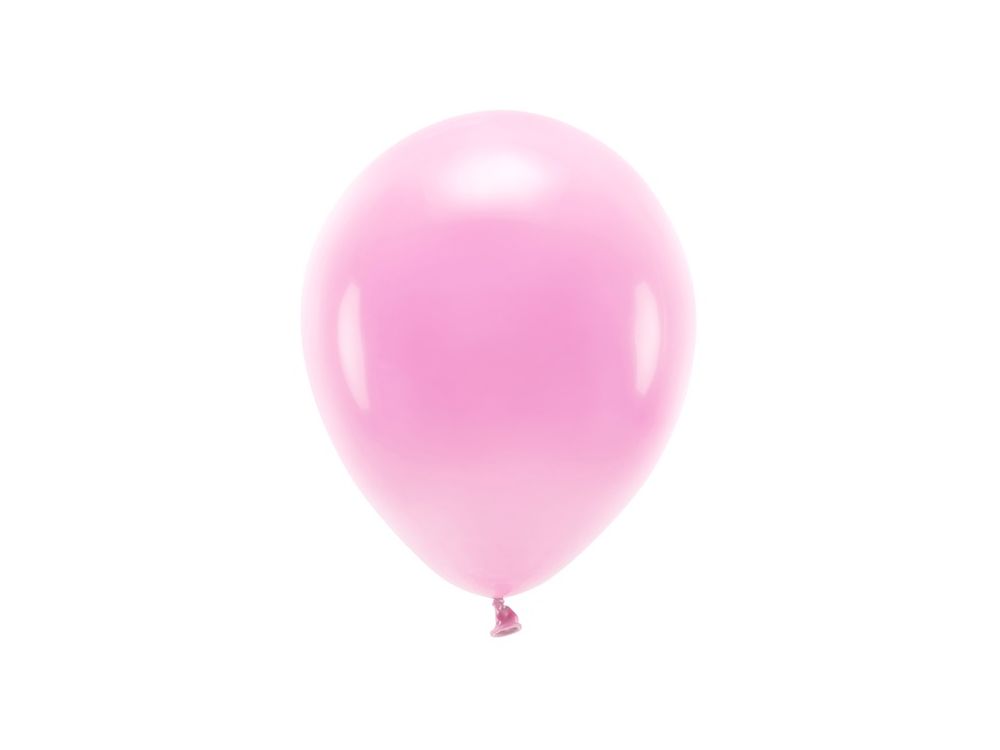 Eco latex balloons pastel - PartyDeco - pink, 30 cm, 10 pcs.