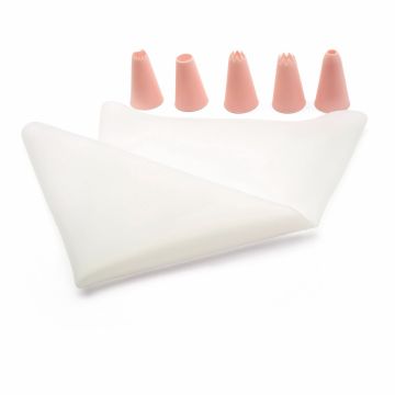 Pastry bag with tips - Tadar - 6 elements