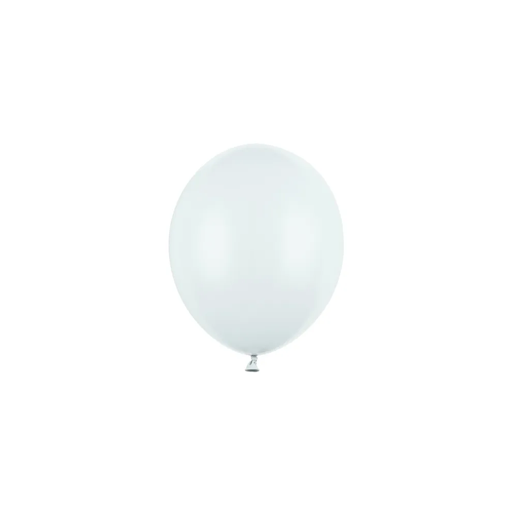 Latex balloons - PartyDeco - Pastel Light Misty Blue, 27 cm, 10 pcs.