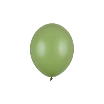 Latex balloons - PartyDeco - Pastel Rosemary Green, 27 cm, 10 pcs.