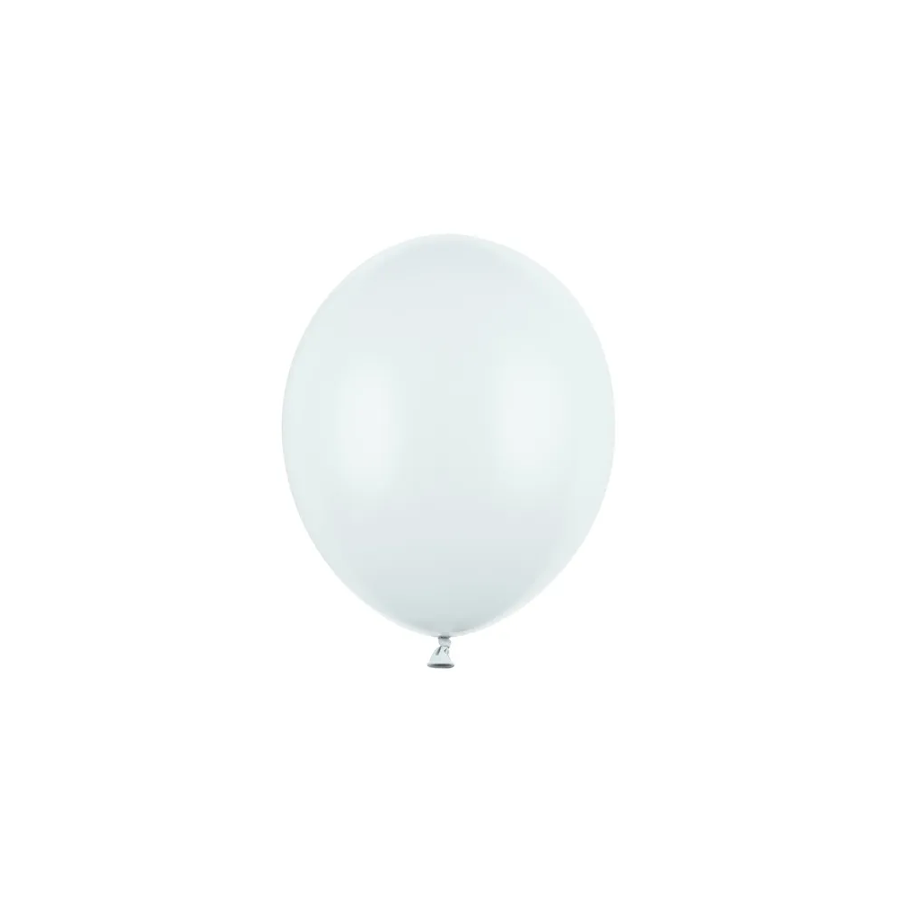Latex balloons - PartyDeco - Pastel Light Misty Blue, 30 cm, 10 pcs.