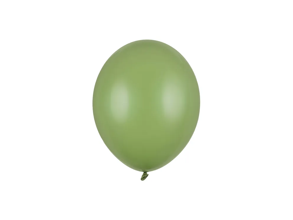 Balony lateksowe - PartyDeco - Pastel Rosemary Green, 30 cm, 10 szt.