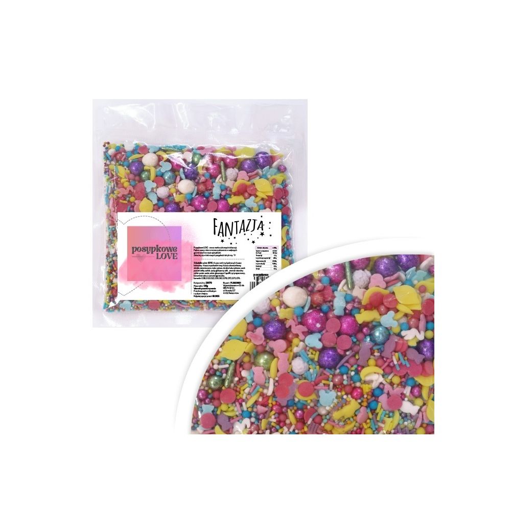 Sugar sprinkles - Fantasy, 100 g