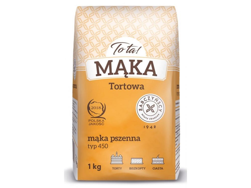 Wheat cake flour - TO TA - type 450, 1 kg
