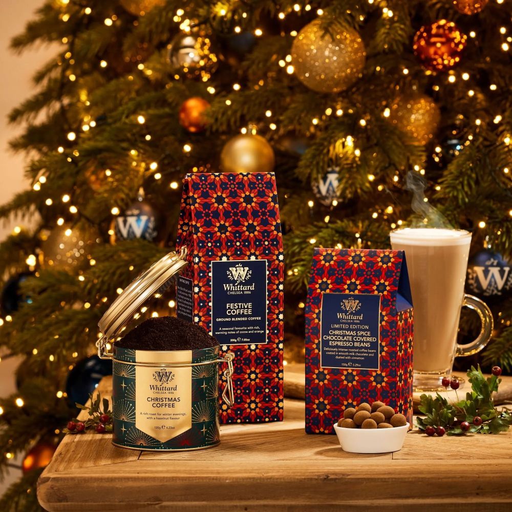 Kawa mielona, świąteczna - Whittard - Festive Coffee, 200 g
