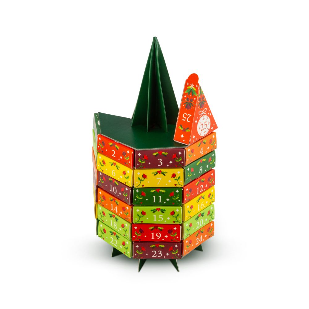Advent calendar with teas Tree - English Tea Shop - 25 pcs.