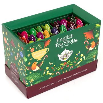 Kalendarz Adwentowy z herbatami - English Tea Shop - zielony, 25 szt.