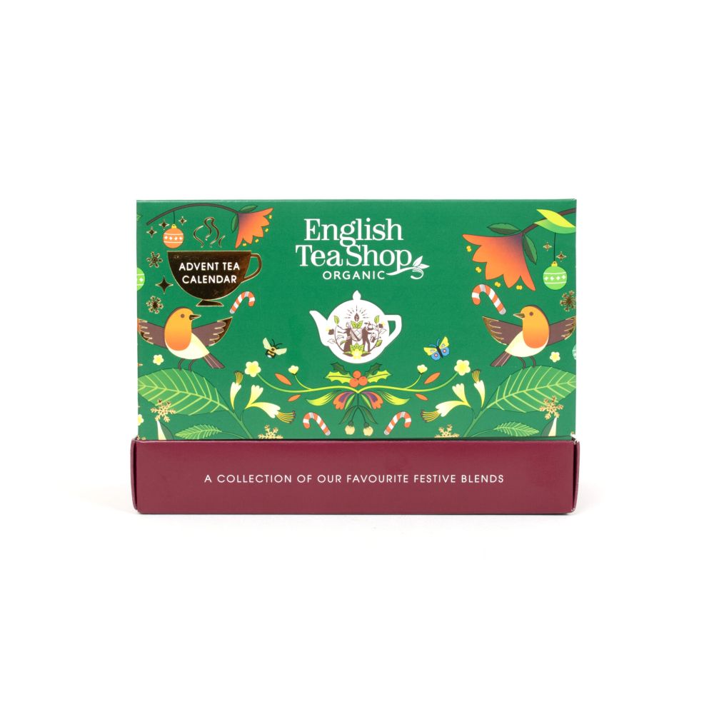 Kalendarz Adwentowy z herbatami - English Tea Shop - zielony, 25 szt.