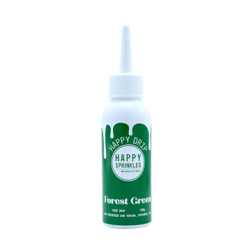 Chocolate Topping Happy Drip - Happy Sprinkles - Forest Green, 130 g
