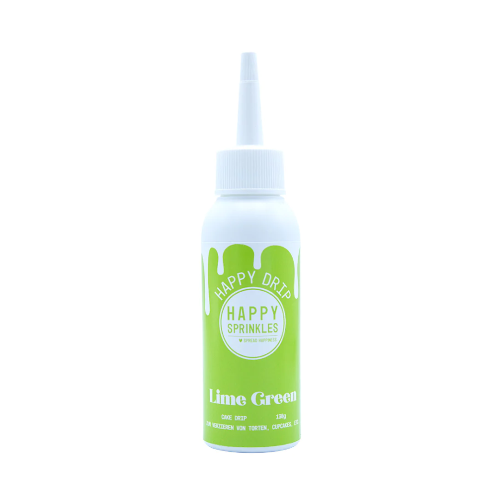Polewa czekoladowa Happy Drip - Happy Sprinkles - Lime Green, 130 g
