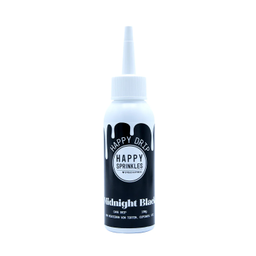 Chocolate Topping Happy Drip - Happy Sprinkles - Midnight Black, 130 g