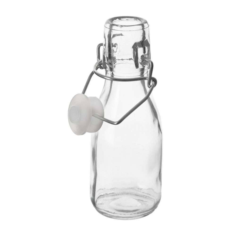 Glass bottle with clip - Orion - 160 ml