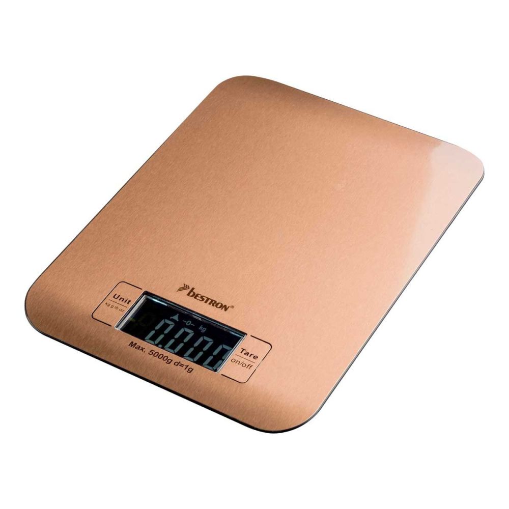 Kitchen digital scale - Bestron - copper, up to 5 kg