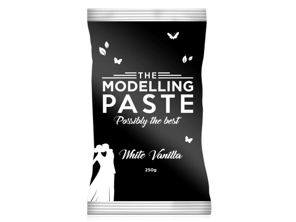 Masa cukrowa do modelowania figurek - The Modelling Paste - biała, 250 g