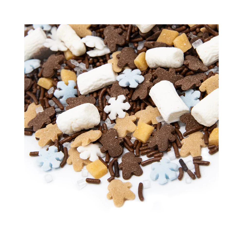 Posypka cukrowa świąteczna Happy Hot Chocolate - Happy Sprinkles - 65 g