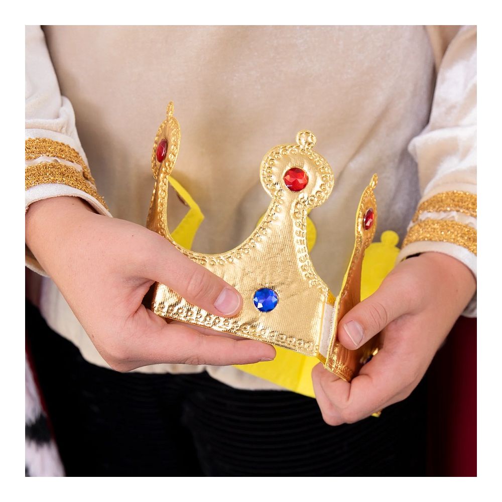 Korona królewska dla dziecka - Złota