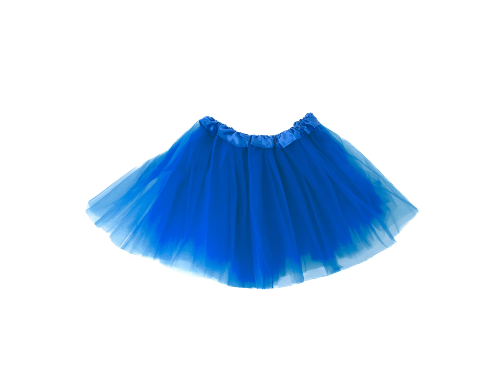 Tulle skirt for children - blue