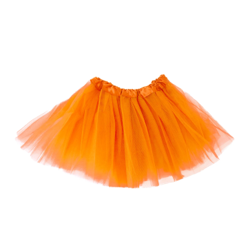 Spódniczka tiulowa dla dziecka - pomarańczowa
