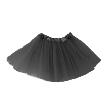 Tulle skirt for children - black
