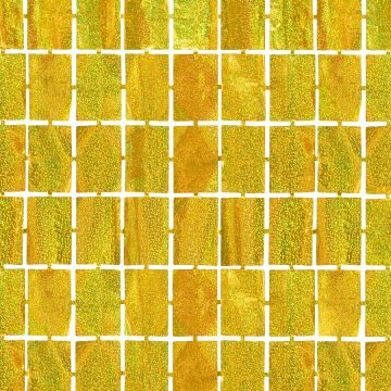 Party curtain Square - holographic gold, 100 x 200 cm